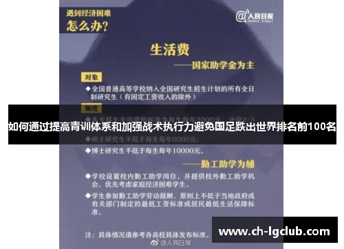 如何通过提高青训体系和加强战术执行力避免国足跌出世界排名前100名